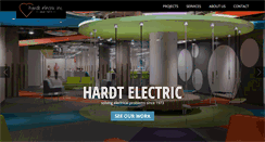 Desktop Screenshot of hardtelectric.com